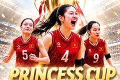 Đội tuyển bóng chuyền U18 Việt Nam tham dự Princess Cup 2026 tại Thái Lan