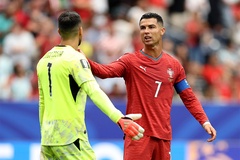 Cristiano Ronaldo gây thất vọng trong ngày Bồ Đào Nha mất điểm trước CHDC Congo