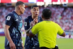 Almiron lên tiếng sau thẻ đỏ lịch sử tại World Cup vì hành vi "che miệng"
