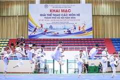 Giải thể thao các môn hè Hà Nội 2026 quy tụ lượng VĐV tham dự đông kỷ lục, pickleball lần đầu xuất hiện