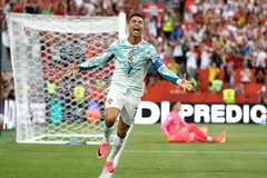 VIDEO: Ronaldo ghi bàn đầu tiên ở vòng knock-out World Cup sau 6 kỳ tham dự