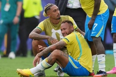 Neymar bật khóc, trở thành cầu thủ Brazil thứ hai dự 4 kỳ World Cup mà không vô địch