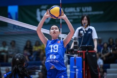 Chuyền hai Huyền Trang phá cột mốc ghi điểm của Kim Thoa tại giải U18 châu Á