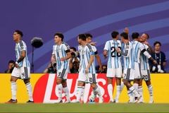 VIDEO: Messi đặt bóng như "vẽ", Mac Allister bật cao đánh đầu tung lưới Thụy Sĩ