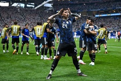 VIDEO: Enzo Fernandez ghi siêu phẩm gỡ hòa 1-1 cho Argentina trước Anh