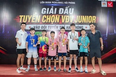 Đội tuyển Pickleball trẻ Hải Phòng và hành động đặc biệt trước Giải vô địch Pickleball các nhóm tuổi trẻ Quốc gia 2026