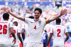 VIDEO: Siêu phẩm của Declan Rice mở màn bữa tiệc 10 bàn ở trận Anh vs Pháp