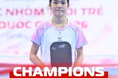 Quỳnh Ngân vô địch U12 đơn nữ vòng loại 1 giải Pickleball trẻ quốc gia 2026