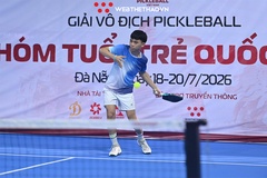 Hoàng "Samurai" vô địch U16 đơn nam Giải Vô địch Pickleball các nhóm tuổi trẻ Quốc gia 2026