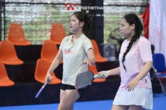 Bộ đôi Nghệ An lên ngôi vô địch nội dung U18 đôi nữ tại giải trẻ quốc gia