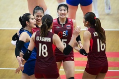 Bóng chuyền nữ Thái Lan kiếm bộn tiền thưởng sau khi trụ hạng VNL 2026