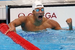 Trai lạ vô danh gây sốc với huy chương vàng bơi 400m tự do Olympic Tokyo