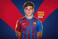 Barca giành tiền vệ 18 tuổi có điều khoản giải phóng 100 triệu euro