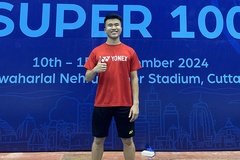 Nguyễn Hải Đăng dừng bước tại giải cầu lông Odisha Masters 2024