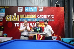 Nguyễn Hoàng Việt vô địch kịch tính giải Billiards Cadre 71/2 mở rộng toàn quốc tranh Cúp Bà Chiểu Tour Final năm 2025