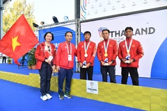 Võ Huỳnh Anh Khoa "mở hàng" HCV cho Việt Nam tại ASEAN Para Games 13