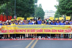 Hàng ngàn người tại TP.HCM tham gia Ngày chạy Olympic 2025