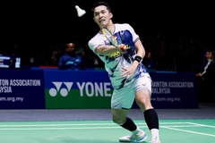 Giải cầu lông Malaysia Mở rộng 2026: Jonatan chiến thắng, Alwi về nước sớm