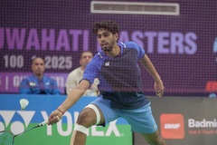 Cầu lông Guwahati Masters 2025: Sanskar Saraswat vô địch đơn nam, Tanvi Sharma thất bại ở rào cản cuối cùng