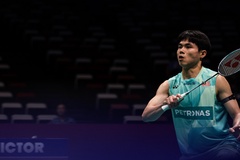 Justin Hoh "phục kích" nhà vô địch Lin Chun-Yi ở giải cầu lông Taipei Open