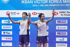 Kim So Yeong không thể cùng Lee Seo Jin vô địch Korea Masters trước lúc ngừng thi đấu cầu lông quốc tế