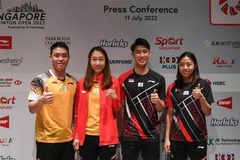 Lịch thi đấu giải cầu lông Singapore Open 2022 mới nhất