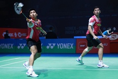 Sabar và Reza "hủy diệt" đối thủ tại giải cầu lông India Open 2026: Thẳng tiến vòng 2 và nhắm tới quỹ tiền thưởng 25 tỷ đồng