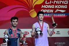Cầu lông Trung Quốc quét sạch danh hiệu ở Hong Kong Open 2025