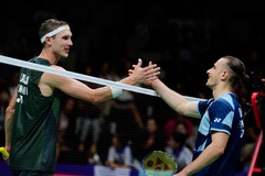 Lanier loại Axelsen ở giải cầu lông China Masters 2025