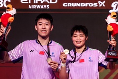 Nhà vô địch cầu lông Olympic Huang Dong Ping / Feng Yan Zhe lập kỷ lục mới tại Đan Mạch Mở rộng