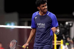 Ayush Shetty hạ gục hạt giống số 4 Kodai Naraoka ở vòng 16 đơn nam giải cầu lông Australian Open 2025
