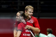 Mads Vestergaard tiếp tục bay bổng ở giải cầu lông Malaysia Masters 2025