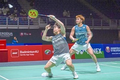 Cầu lông Malaysia Masters 2026: Cuộc đối đầu nội bộ của chủ nhà giành vé vào tứ kết đôi nam