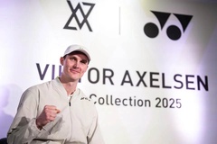 Viktor Axelsen bất ngờ rút lui khỏi các giải cầu lông Malaysia Open và India Open 2026 vì chấn thương
