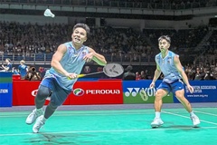 Chủ nhà nội chiến giành vé chung kết đôi nam tại giải cầu lông Malaysia Masters 2026