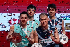 Man / Tee thắng trận chung kết lịch sử toàn Malaysia ở giải cầu lông Malaysia Masters 2025