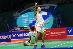 Alfian / Fikri tạo điểm sáng khác biệt ở giải cầu lông Trung Quốc Mở rộng 2025
