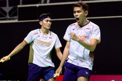 Số 3 đôi nam thế giới Fajar Alfian và Muhammad Shohibul Fikri vào tứ kết giải cầu lông Singapore Open 2026