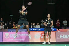 Treesa Jolly/Gayatri Gopichand vào chung kết cầu lông Syed Modi International: Sẵn sàng bảo vệ danh hiệu