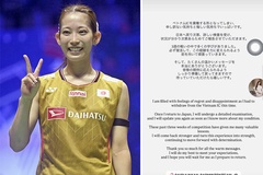 Nami Matsuyama lên tiếng sau chấn thương nặng tại Hà Nội: Lời chia tay đầy bản lĩnh của ngôi sao cầu lông Olympic