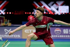 Cầu lông Thomas Cup 2026: Anders Antonsen giải bài toán áp lực, đưa Đan Mạch tiến thẳng vào tứ kết