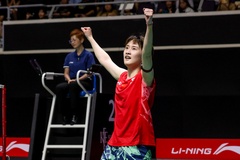 Giải cầu lông Singapore Open 2025: Chen Yu Fei khẳng định có thể  cạnh tranh với số 1 thế giới An Se Young
