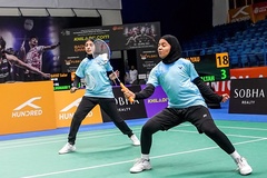 Tay vợt cầu lông Ghadeer chia sẻ: "Tôi không chơi cho bản thân, mà muốn truyền cảm hứng cho giới trẻ"