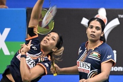 Treesa Jolly và Gayatri Gopichand "ngược dòng thần kỳ", bảo vệ danh hiệu cầu lông Syed Modi International