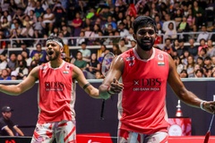 Chirag Shetty và Satwiksairaj Rankireddy cuối cùng cũng không bị loại sớm ở giải cầu lông Singapore Open