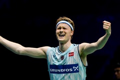 Anders Antonsen hạ gục cựu vô địch thế giới Loh Kean Yew tại vòng 1 giải cầu lông Malaysia Open 2026