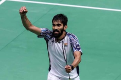 Giải cầu lông đồng đội châu Á 2026: Cựu số 1 thế giới Kidambi Srikanth giải cứu đội nam Ấn Độ trước Singapore