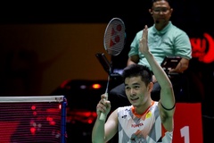 Kunlavut Vitidsarn tiến vào trận chung kết giải cầu lông Indonesia Masters đầu tiên