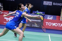Cặp đôi nữ Nhật Bản giành vé vào bán kết giải cầu lông World Tour Finals 2025 đầy kịch tính