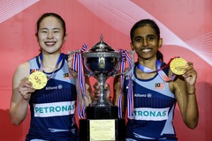 Pearly Tan / Thinaah Muralitharan lập dấu ấn lịch sử cho Cầu lông Malaysia tại Thailand Open 2025